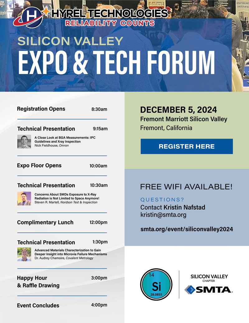 Hyrel at Silicon Valley Expo Flyer 2024